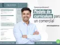 Ejemplo de company profile: Hugo Hernández, especialista en ventas, muestra su currículum profesional con experiencia y logros.